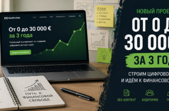 Создание цифрового актива с нуля: путь от 0 до 30 000 евро за 3 года через SEO-блог и органический трафик
